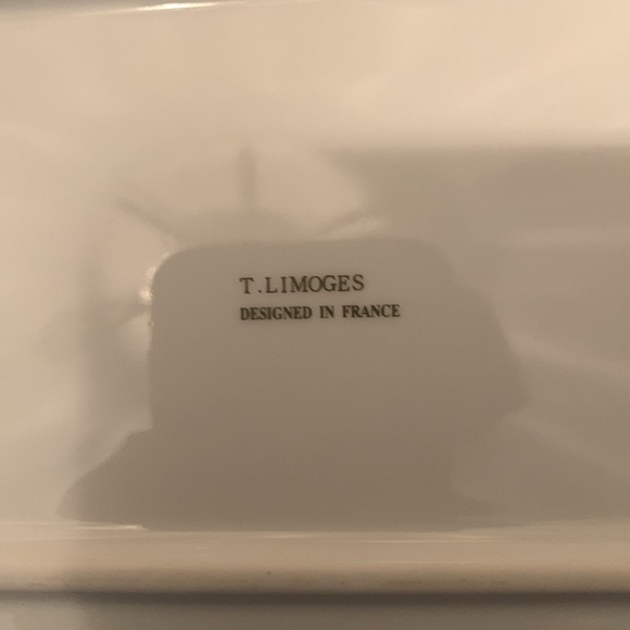 T LIMOGES cheese plate EUC - Picture 3 of 5